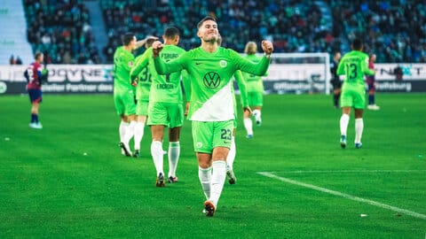 motionen pur: Die packenden Bilder von RB Leipzig gegen den VfL Wolfsburg