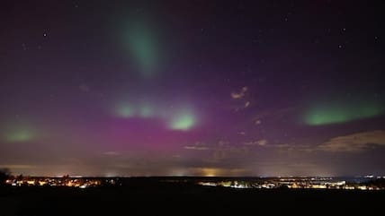 Sonnensturm bringt Polarlichter